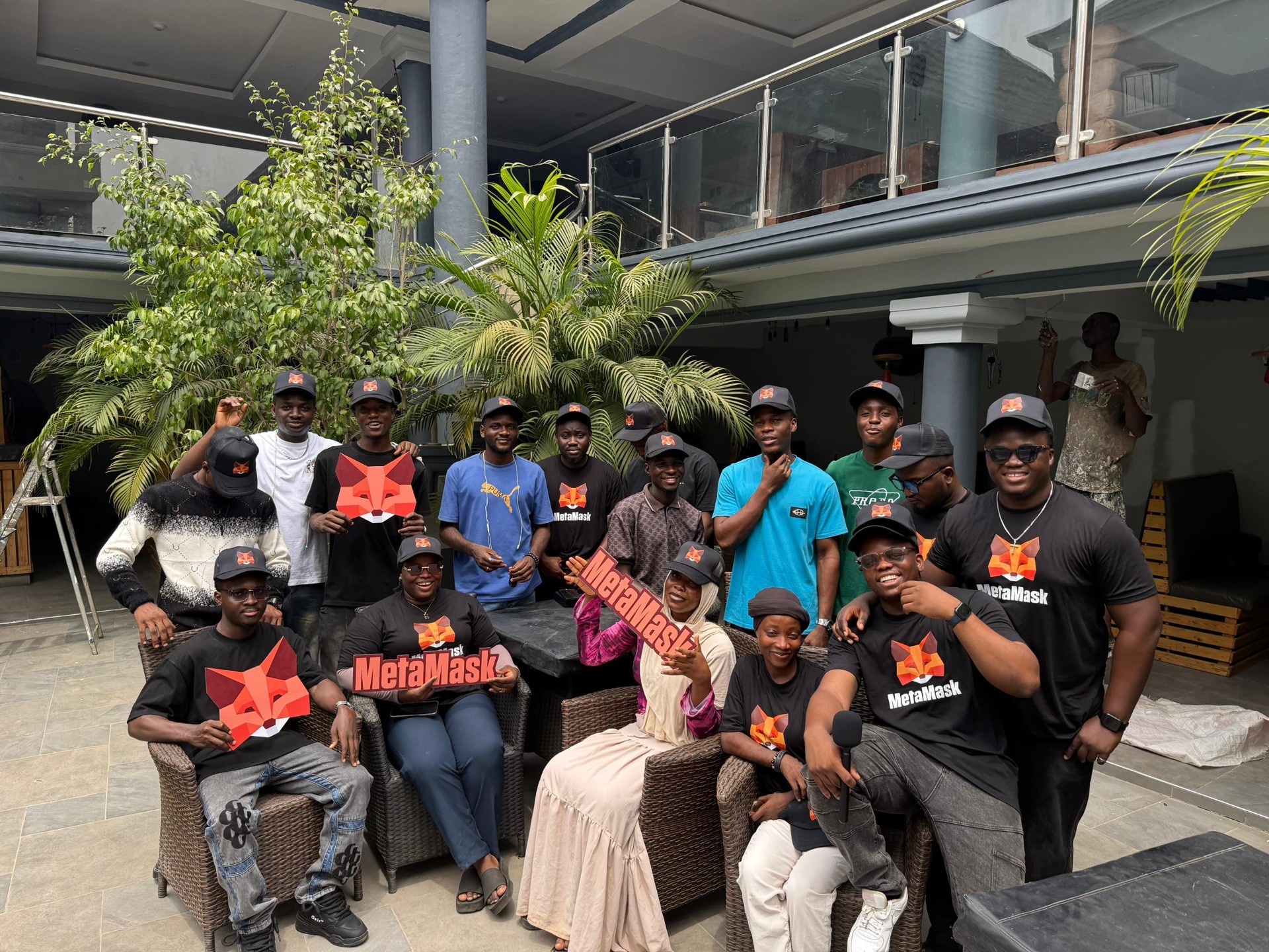 MetaMask group shot